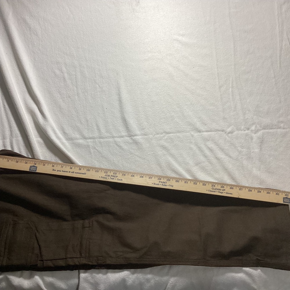 Timberland PRO Mens 34x32 Original Fit Canvas Utility Cargo Pants Dark Brown NEW - Picture 9 of 10